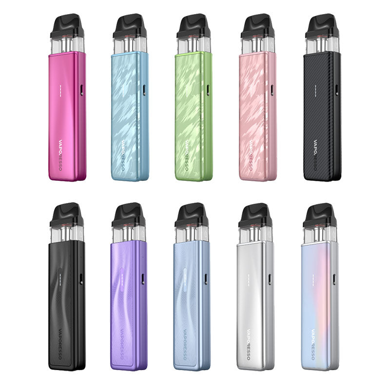 vaporesso xros 5 mini pod vape kits in all colourways