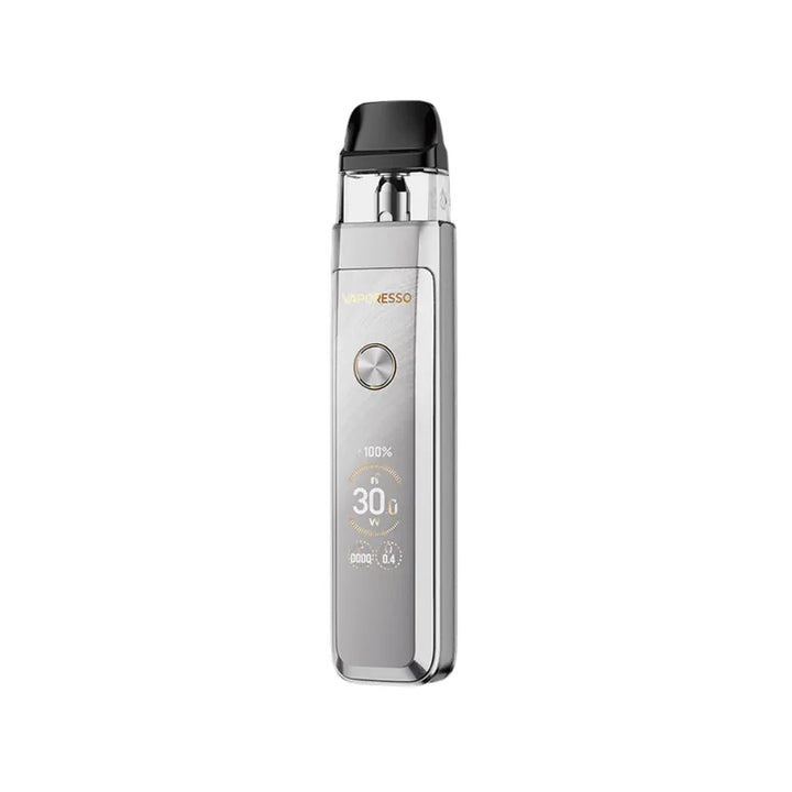 Silver Vaporesso Xros Pro 2 vape device on a white background