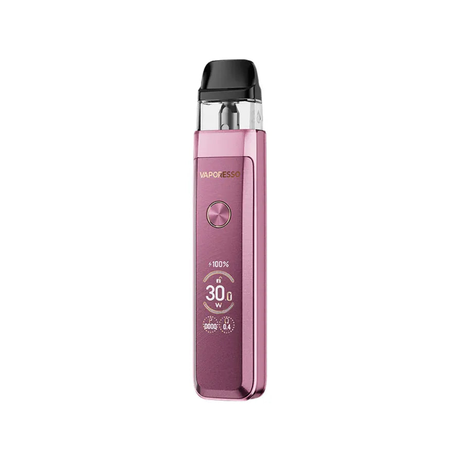 Pink Vaporesso Xros Pro 2  vaping device on a white background