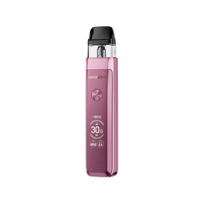 Pink Vaporesso Xros Pro 2  vaping device on a white background