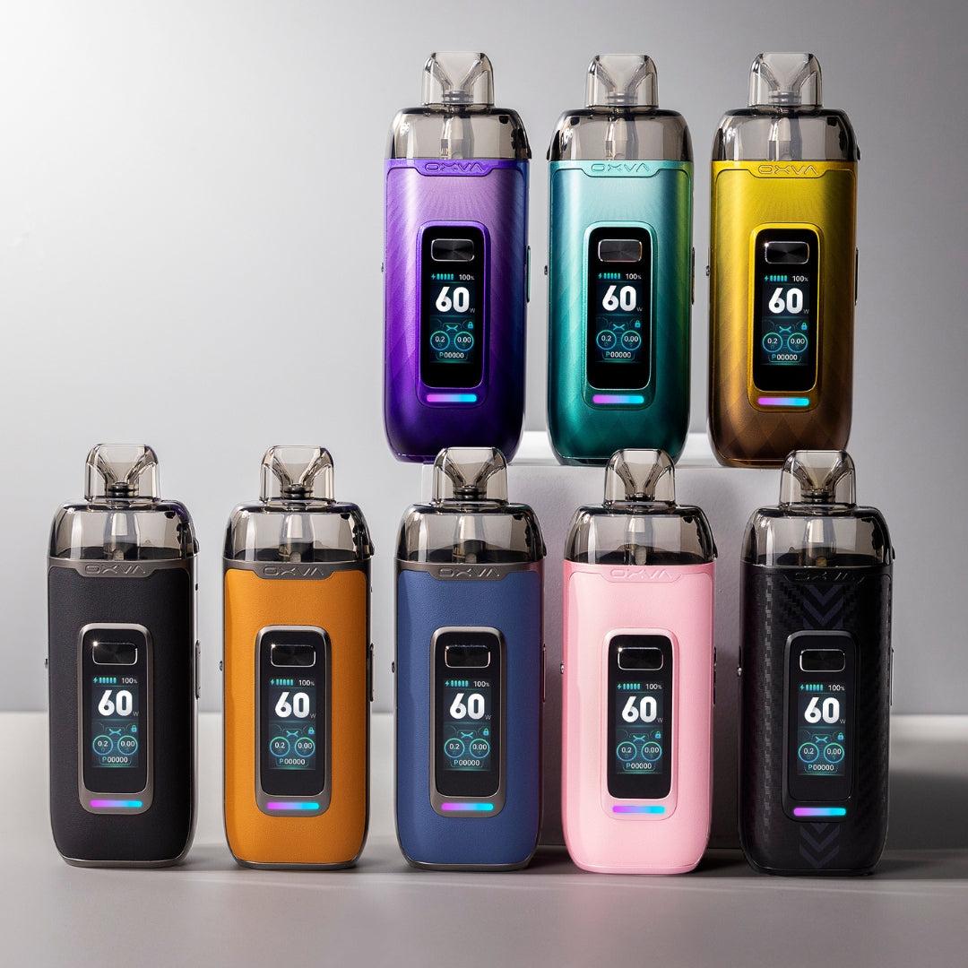 all oxva vprime pod vape kit colours