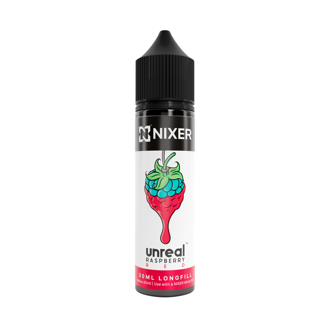 nixer x unreal raspberry red