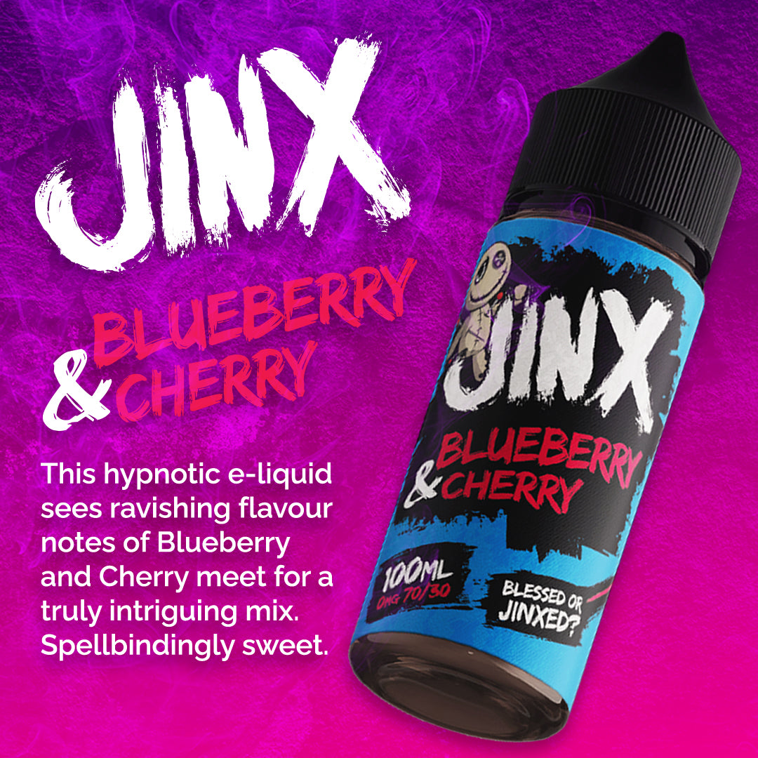 Jinx  Blueberry & Cherry - 100ml Shortfill