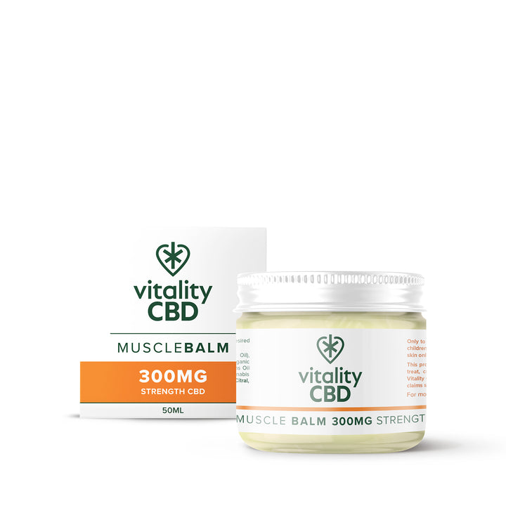 Vitality CBD Muscle Balm 300mg - 50ml