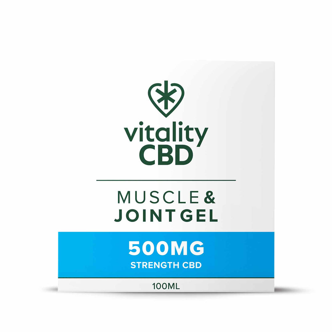 Vitality CBD Muscle & Joint Gel 500mg