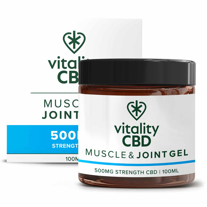 Vitality CBD Muscle & Joint Gel 500mg